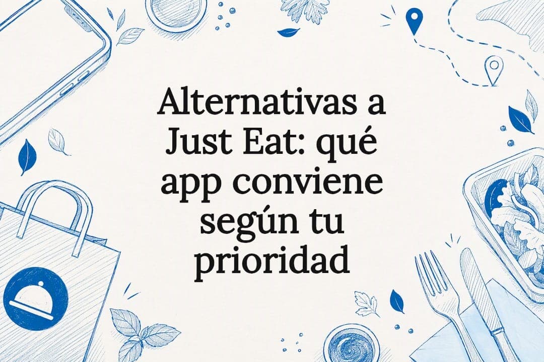 Alternativas a Just Eat: qué app conviene según tu prioridad